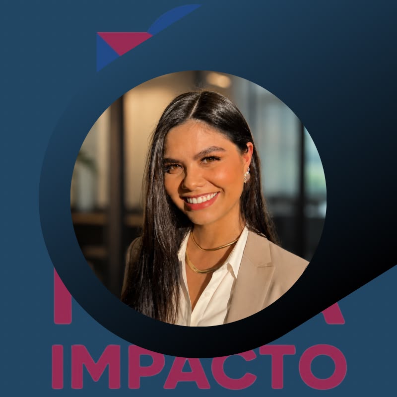 Maria Eduarda, da equipe Mega Impacto